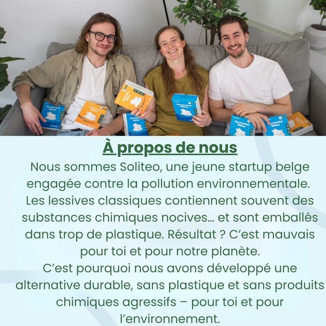 Feuilles Lessive Soliteo