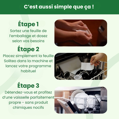 Feuille Lave-Vaisselle écologique Soliteo