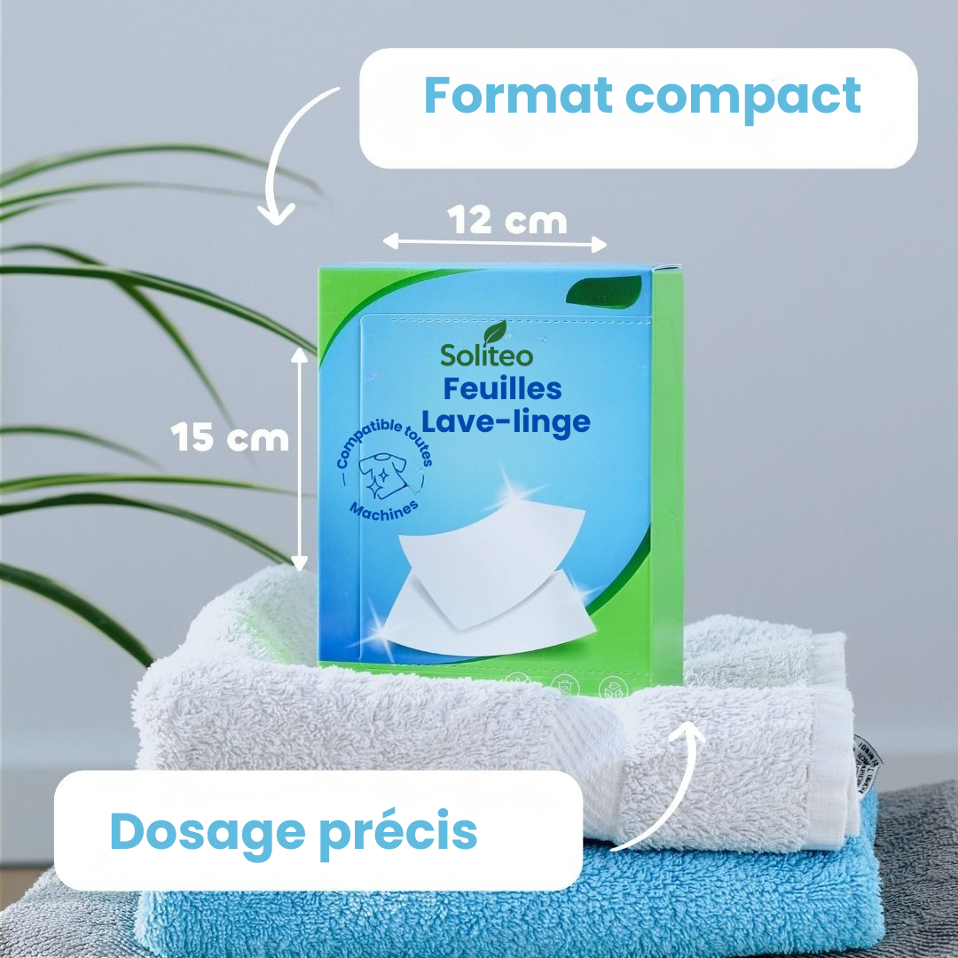 Feuilles Lessive Soliteo
