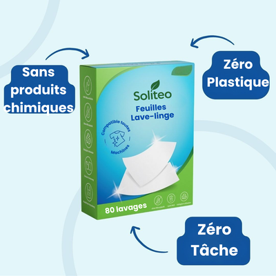 Feuilles Lessive Soliteo